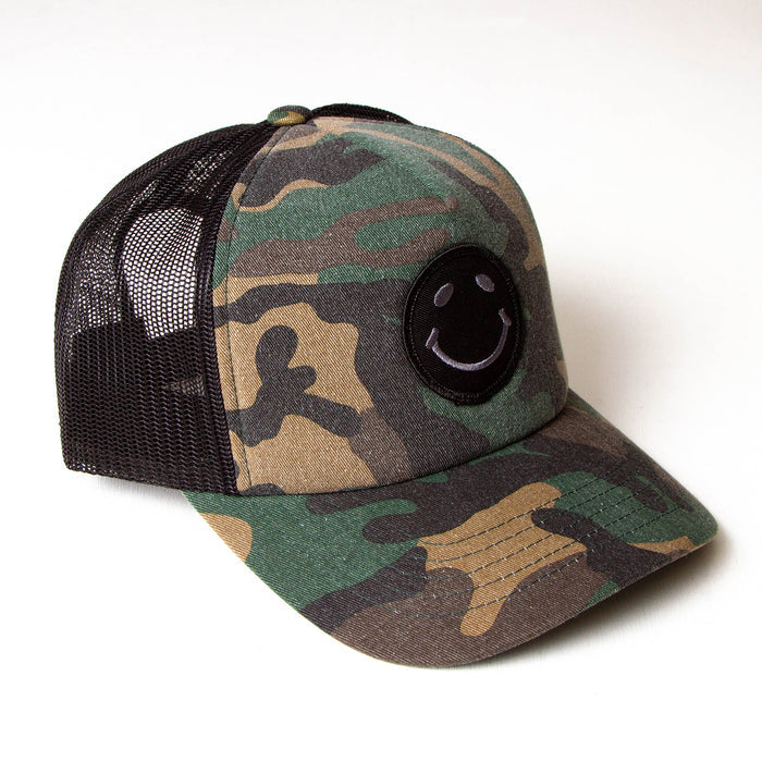 BB Smiley - Trucker Cap - Camo