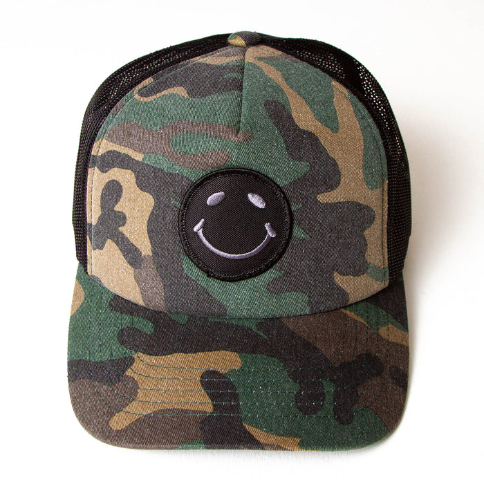 BB Smiley - Trucker Cap - Camo
