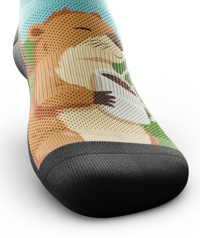 Beaver Buzz Athletic Crew Socks