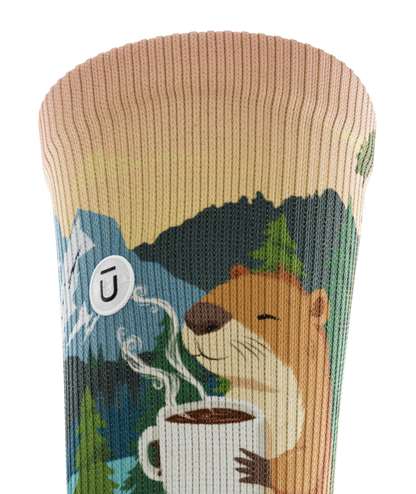 Beaver Buzz Athletic Crew Socks