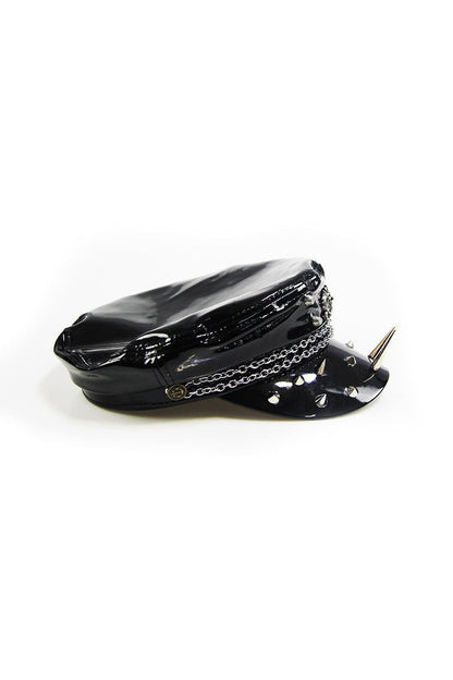 Black Battle Spiked Hat