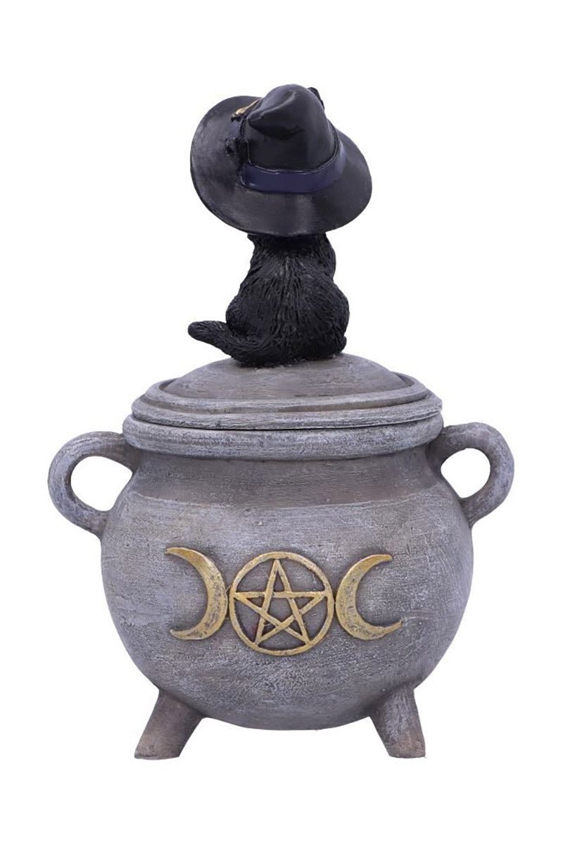 Black Cat Cauldron Box