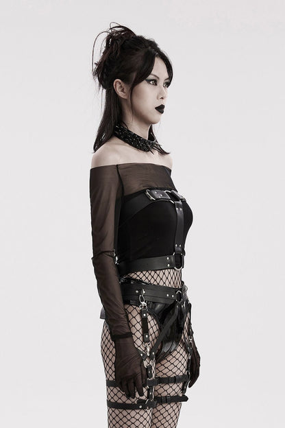Black Embers Body Harness [BLACK]