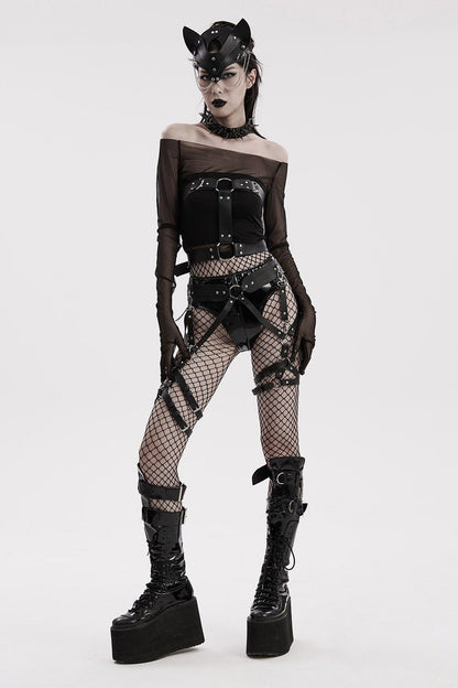 Black Embers Body Harness [BLACK]