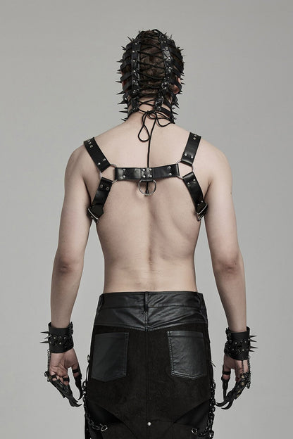 Black Oath O-Ring Chest Harness