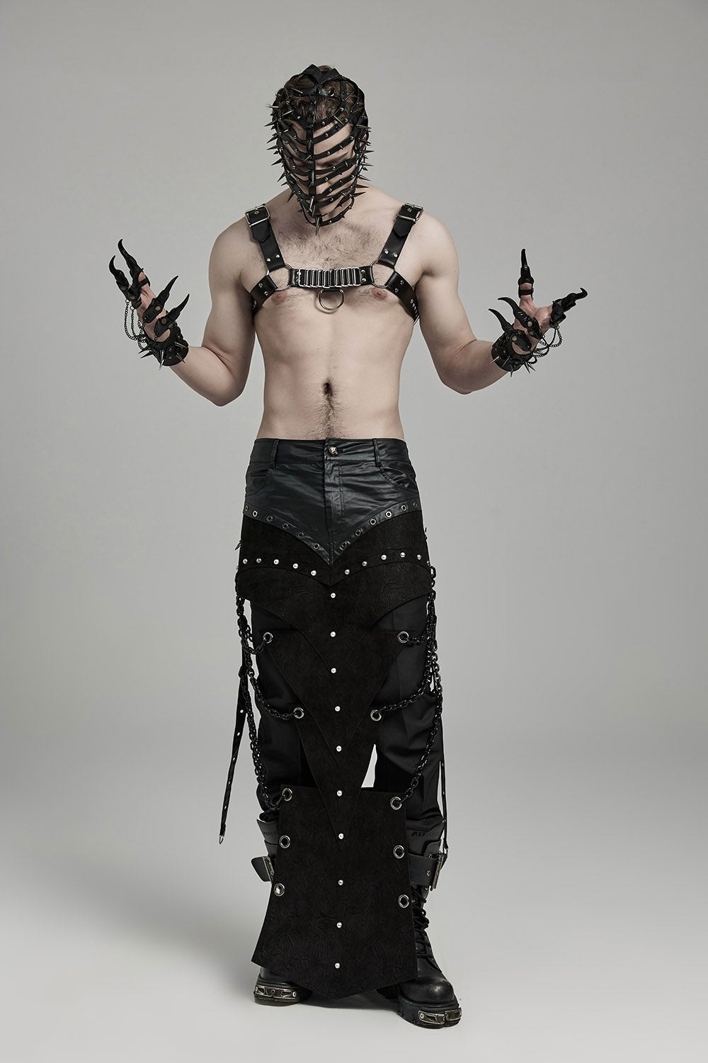 Black Oath O-Ring Chest Harness