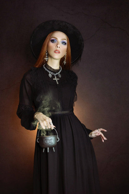 Agatha - Lightweight Boho Witchy Dress
