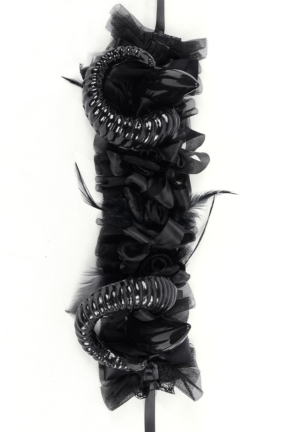 Black Witch Horned Headband