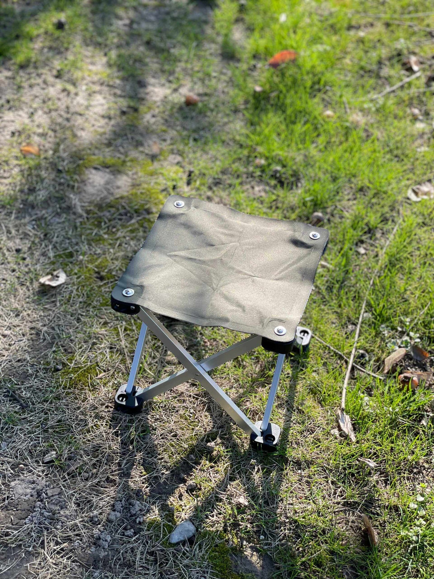 BLACKDEER  Aluminum Square Folding Stool