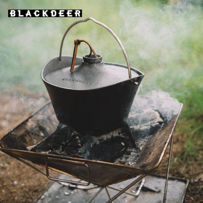 BLACKDEER Cast Iron Soup Pot Set