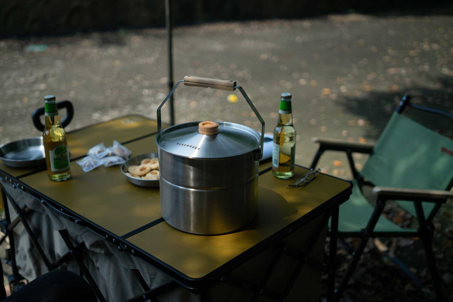 BLACKDEER Original Stainless Steel Steamer