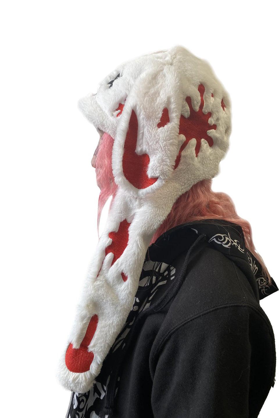 Blood Bunny Hat [WHITE]