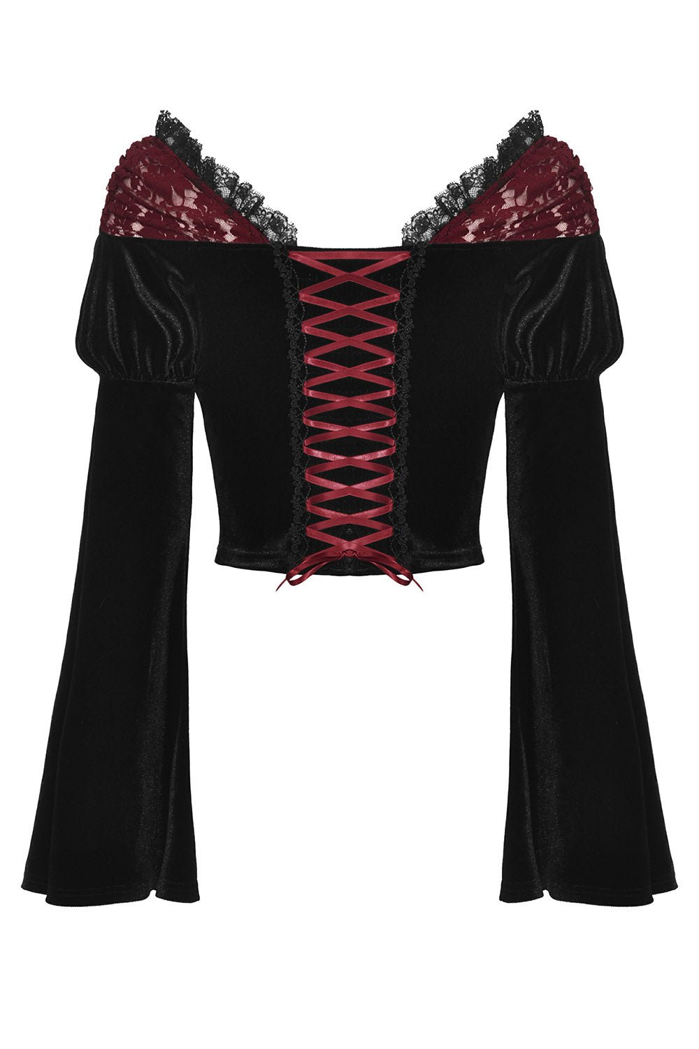 Blood Fantasia Velvet Top