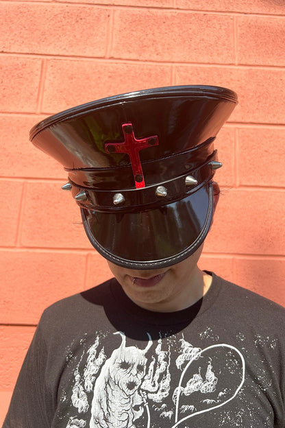 Blood Oath Spiked Captain Hat [RED CROSS]