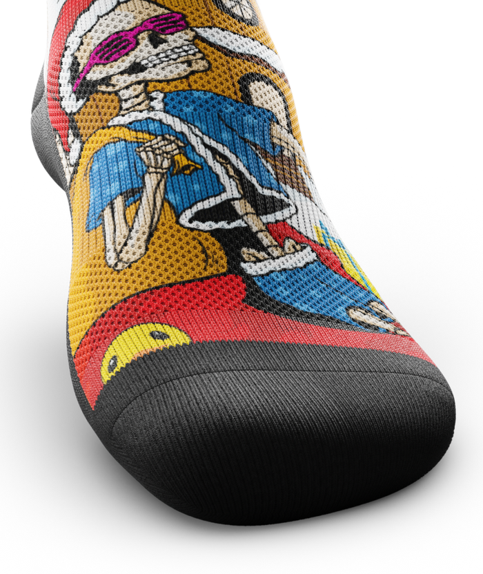 Bony Claus Athletic Crew Socks