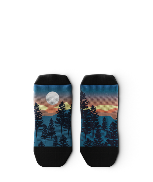 Bright Night Athletic Ankle Socks
