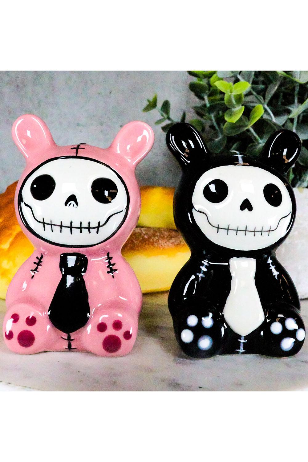 Bun Bun Salt & Pepper Shakers [Black/Pink]