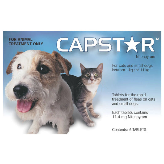 Capstar - Flea Control Tablets And Small Dogs 0.5-11Kg