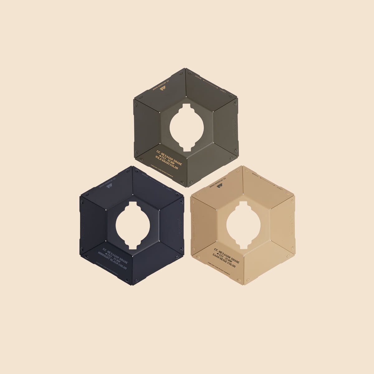 CARGO Dual Light Hexagon Shade (Mini/Pro)
