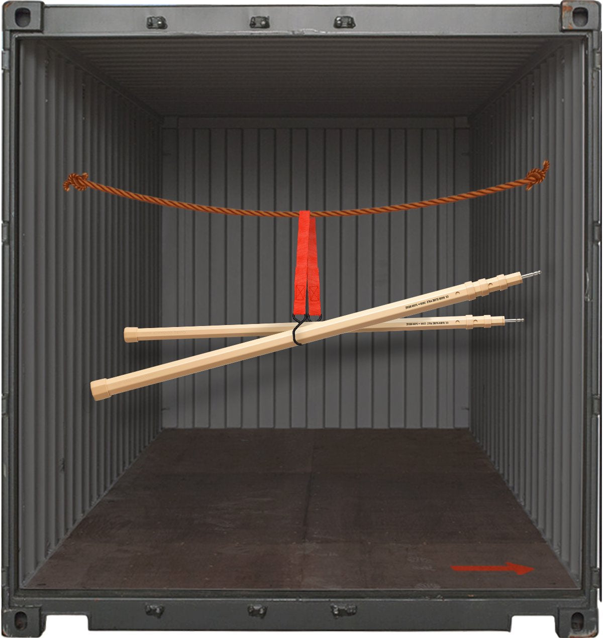 CARGO Hard Slide Pole 2200/3000