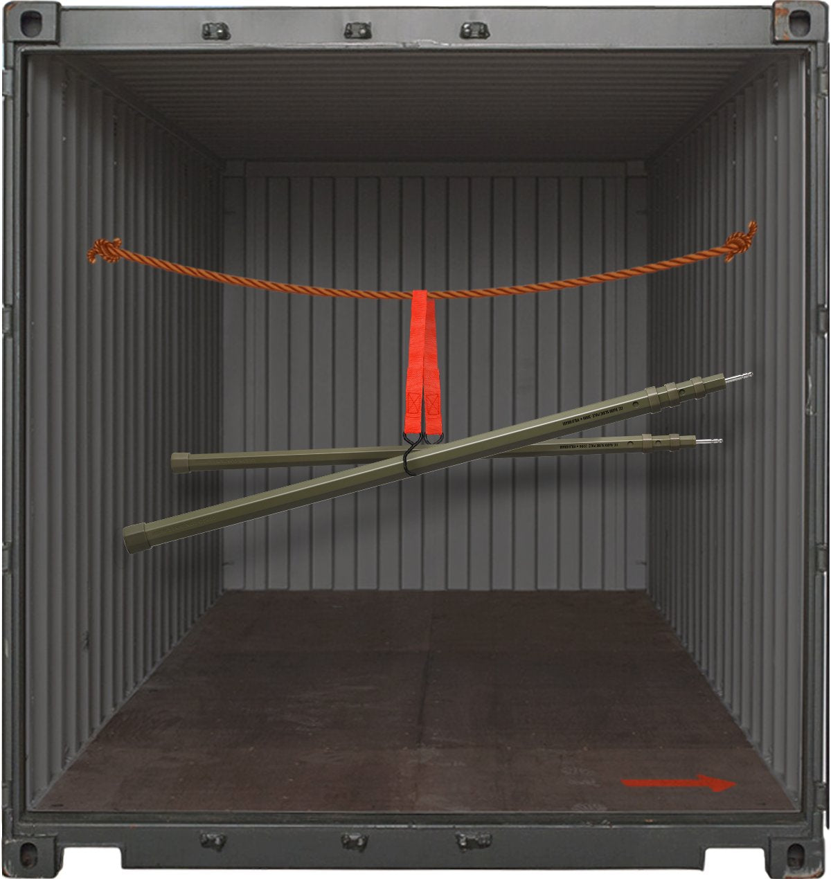 CARGO Hard Slide Pole 2200/3000