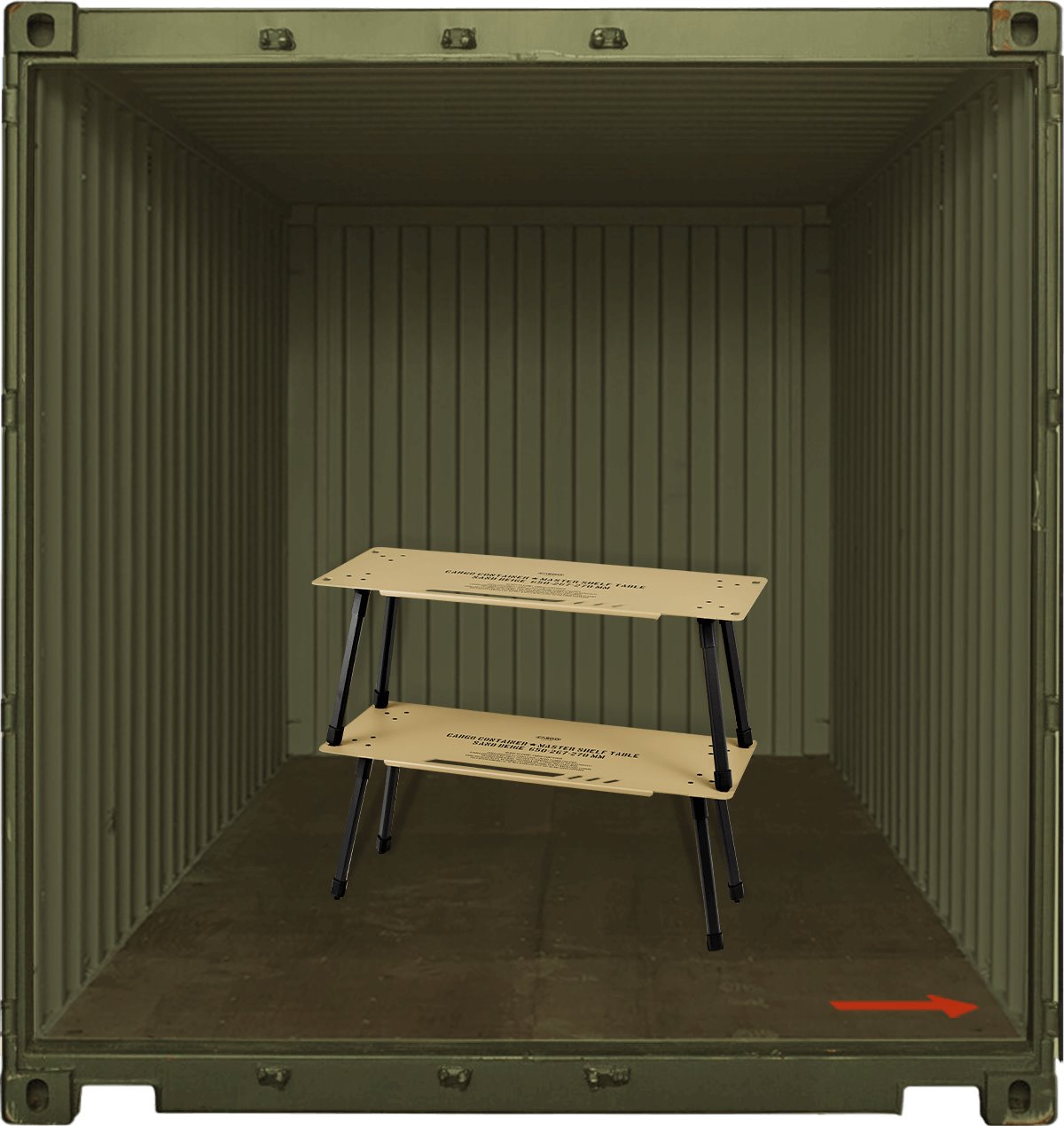 CARGO Master Shelf Table