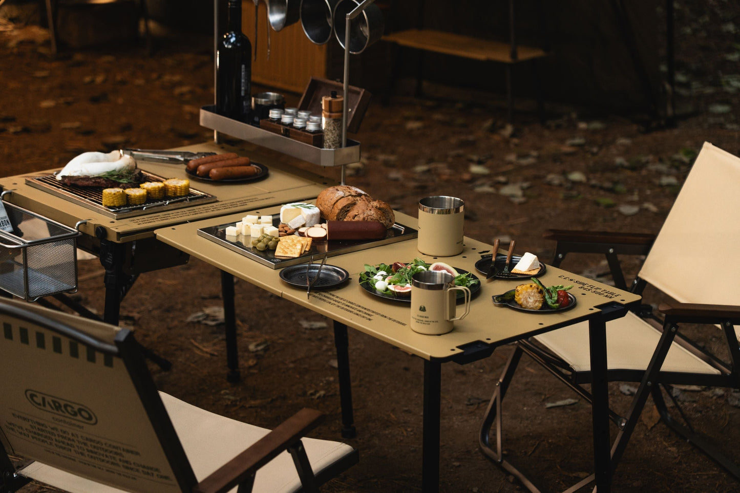 CARGO Side Flip Table