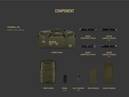 CARGO Tunnel Ex Tent
