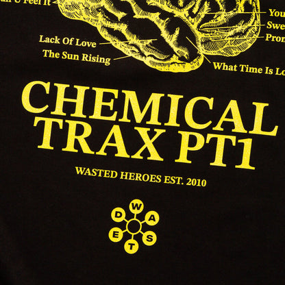 Chemical Trax PT1 Front Print - Tshirt - Black