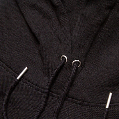 Chicago House Back Print - Hood - Black