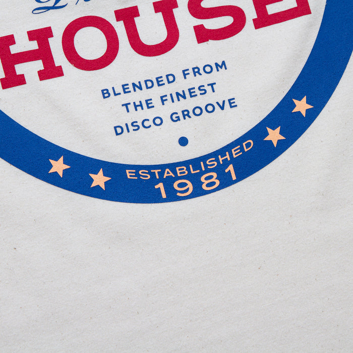 Chicago House Front Print - Tshirt - Natural