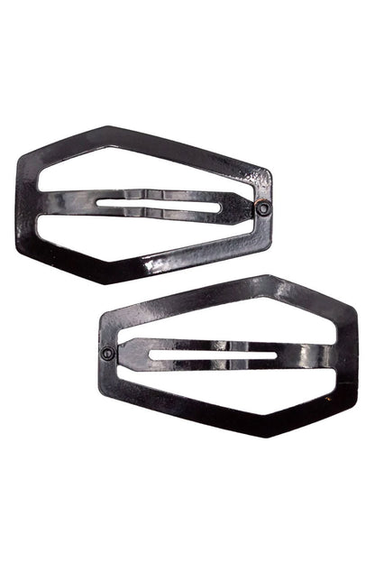 Coffin Snap Hair Clips [BLACK]
