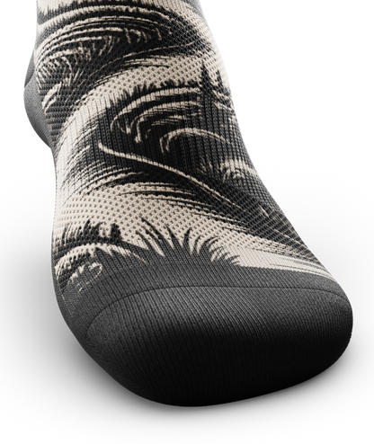 Contrast Valley Athletic Crew Socks