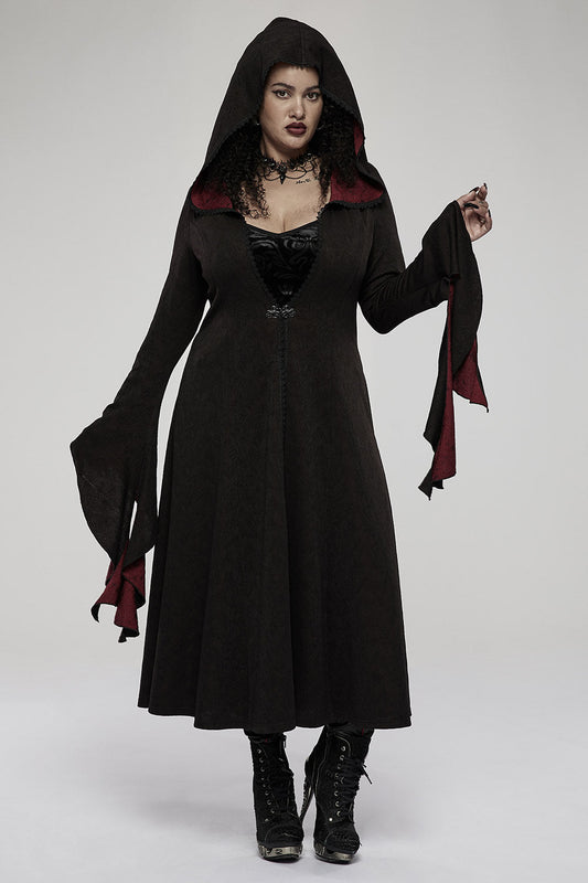 Cottagecore Creature Cloak [BLACK/RED]