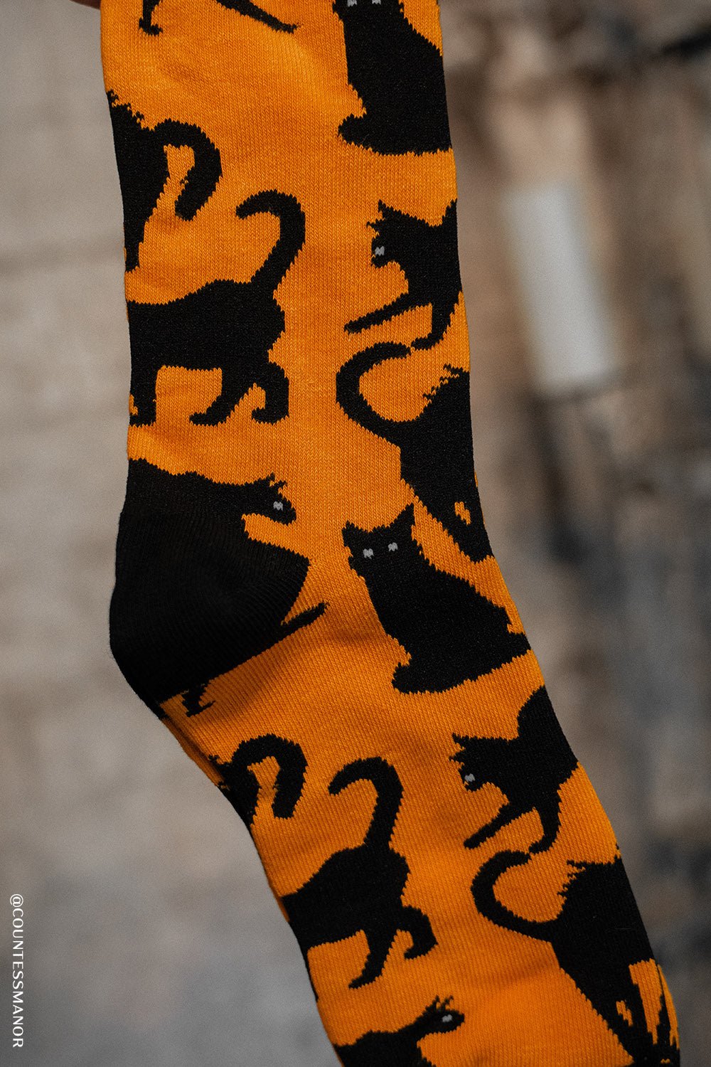 Creepy Crew Socks [Halloween Cats]