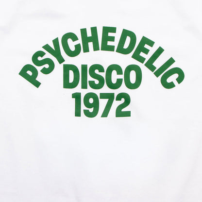 Crest 1972 Psychedelic Disco - Tshirt - White Green