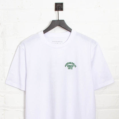 Crest 1972 Psychedelic Disco - Tshirt - White Green