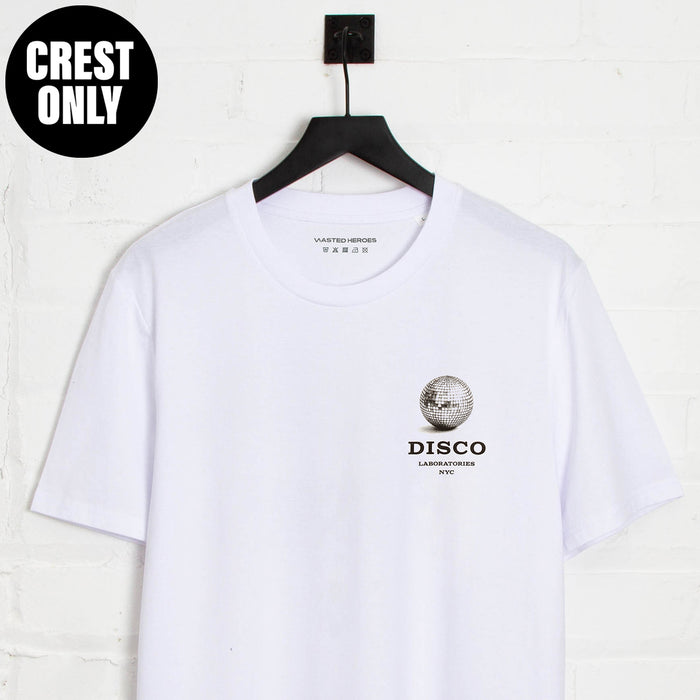 Crest Disco Labs NYC - Tshirt - White