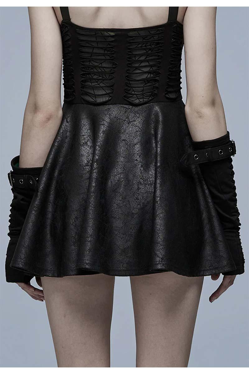 Cut Up Grunge Gloves [BLACK]