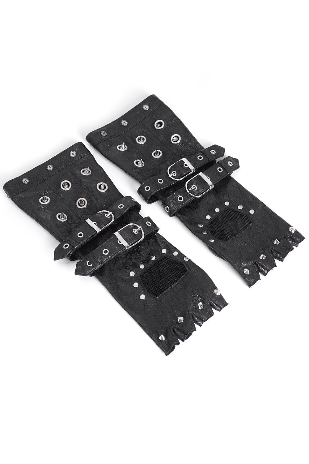 Cyberpunk Spiked Gloves