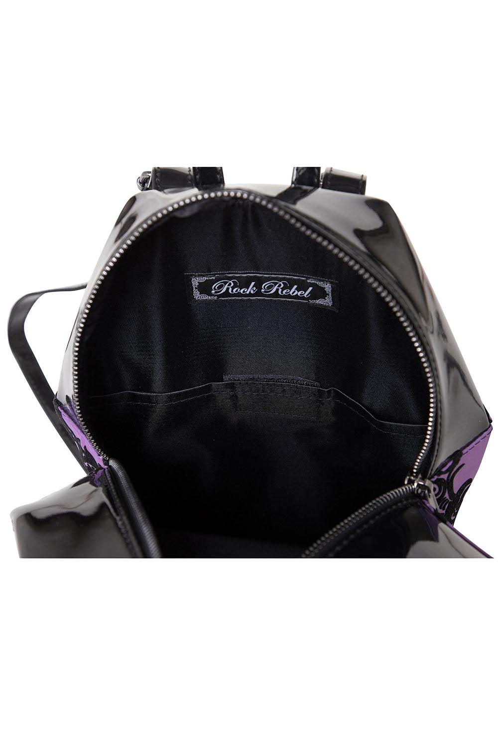 Damask Coffin Backpack [PURPLE]