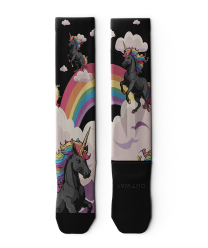 Dark Magic Athletic Knee High Compression Socks