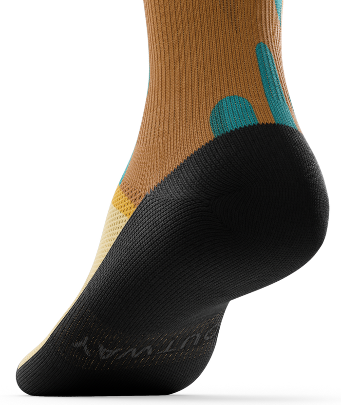Deserted Athletic Knee High Compression Socks
