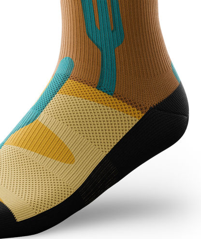 Deserted Athletic Knee High Compression Socks