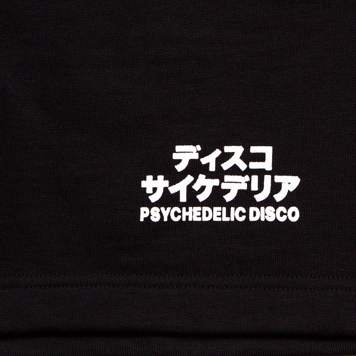 Disco Psychedelia - Heavyweight Jersey Shorts - Black