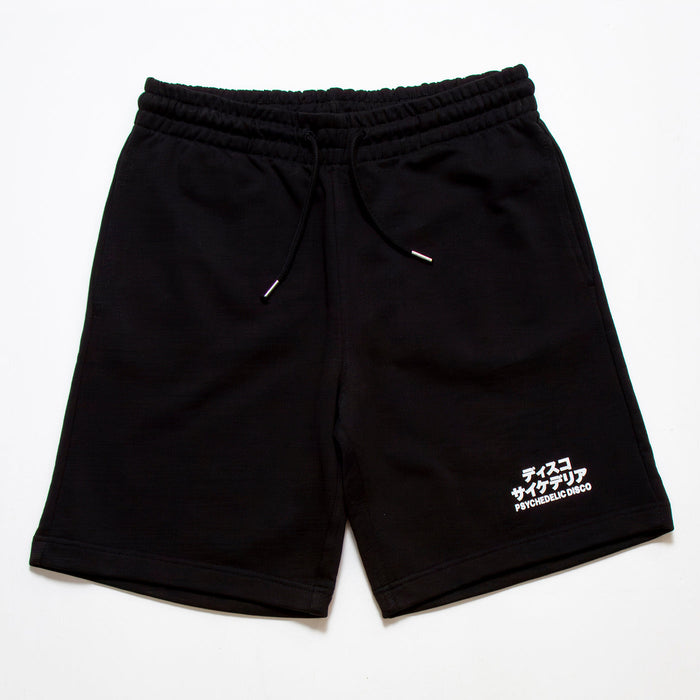 Disco Psychedelia - Heavyweight Jersey Shorts - Black