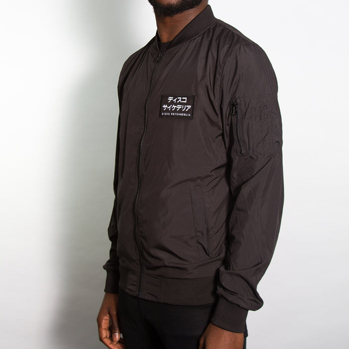 Disco Psychedelia - Lightweight Bomber - Black - Wasted Heroes