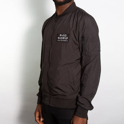 Disco Psychedelia - Lightweight Bomber - Black - Wasted Heroes