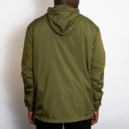 Disco Psychedelia - Pull Over Jacket - Green - Wasted Heroes