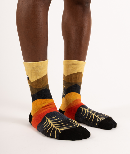 Drifter Merino Wool Lite Crew Socks